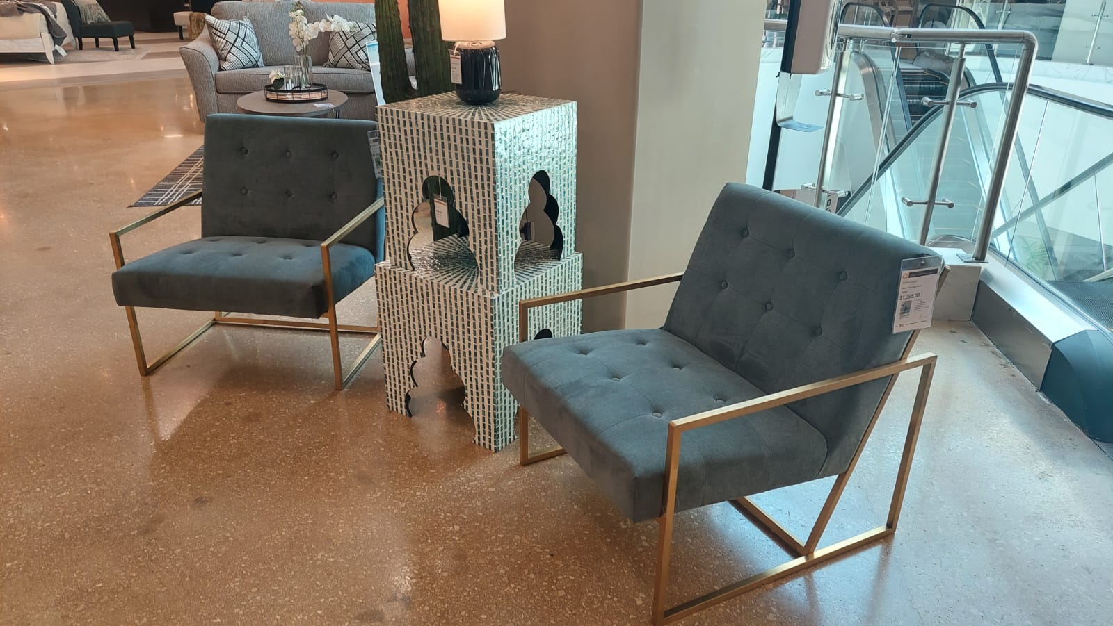 2 Chair Set $700USD/Chair [A known vendor: Mirab Furniture Store]